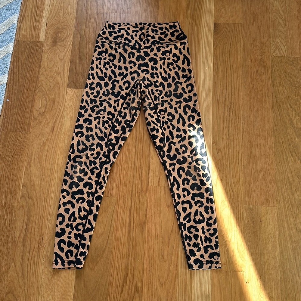 Balance Athletica; leopard leggings
